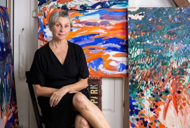 Artista catarinense leva pintura imersiva ao MASC