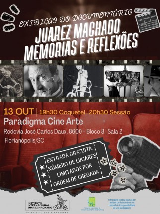 Documentário sobre Juarez Machado ganha exibição gratuita em Florianópolis
