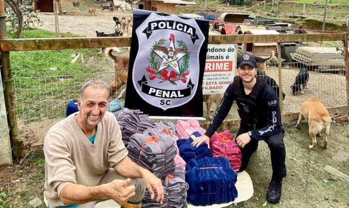 Iniciativa em SC leva conforto a animais resgatados
