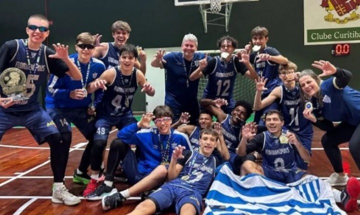 SC faz história com títulos inéditos no basquete de base