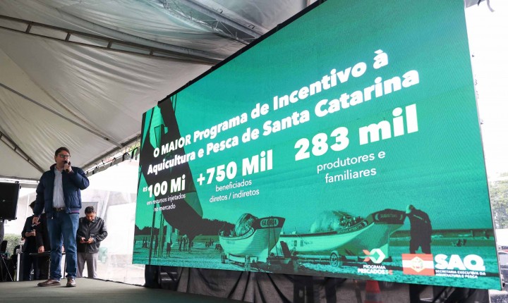 Programa inédito revoluciona pesca em SC