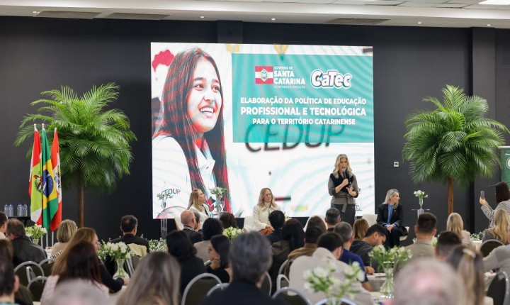 Nova política vai fortalecer educação técnica catarinense