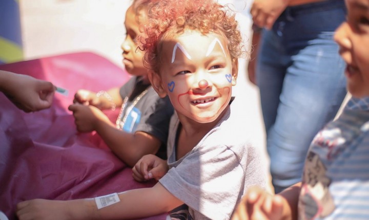 Solidariedade marca festa para 1.500 crianças