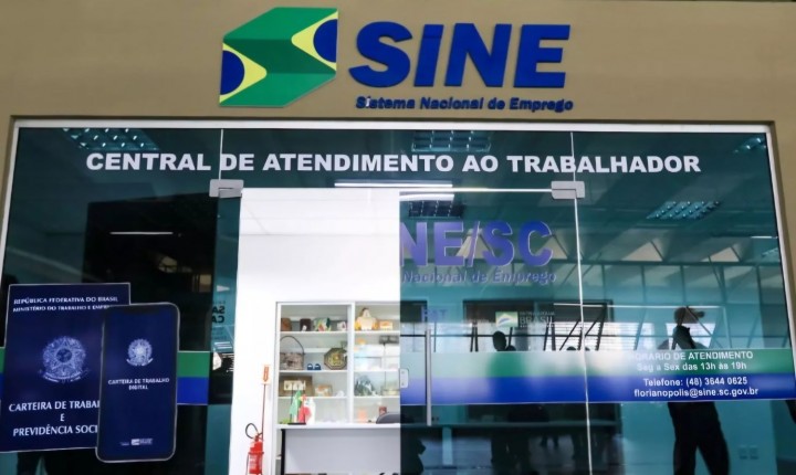 SC abre mais de 9 mil vagas de emprego pelo Sine