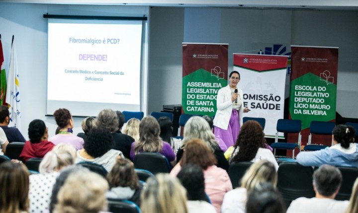Alesc amplia debate sobre doenças invisíveis em SC