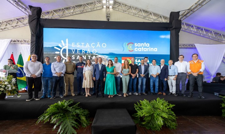 SC lança Estação Verão com foco em segurança