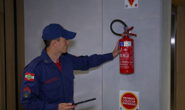 Segurança contra incêndio ganha agilidade em SC