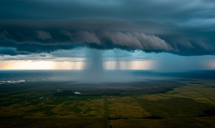 Calor perto dos 30°C marca semana de temporais em SC