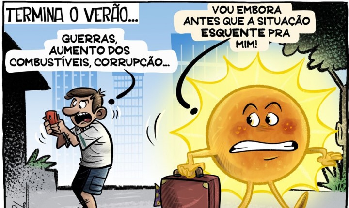 Outono começa com calor e temporais em SC