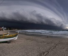 Mudança no tempo em SC traz risco de temporais