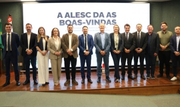 Alesc prepara 13 deputados para a próxima legislatura