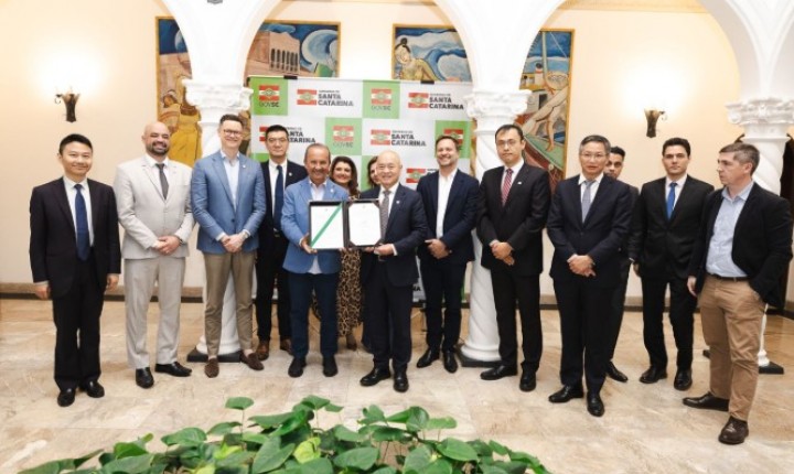 Multinacional chinesa investe R$ 535 milhões em Joinville