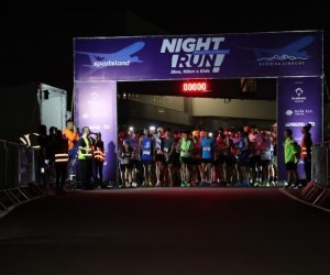 Night Run Floripa Airport leva atletas ao pátio dos aviões