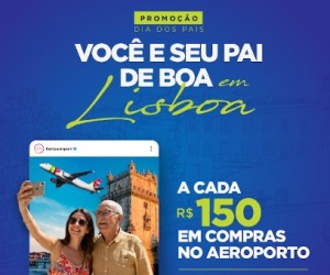 Floripa Airport sorteia viagem para Lisboa