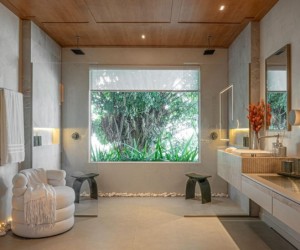 Design transforma banheiros em refúgios sensoriais