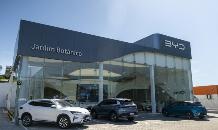 BYD cresce 25% e abre novas lojas brasileiras
