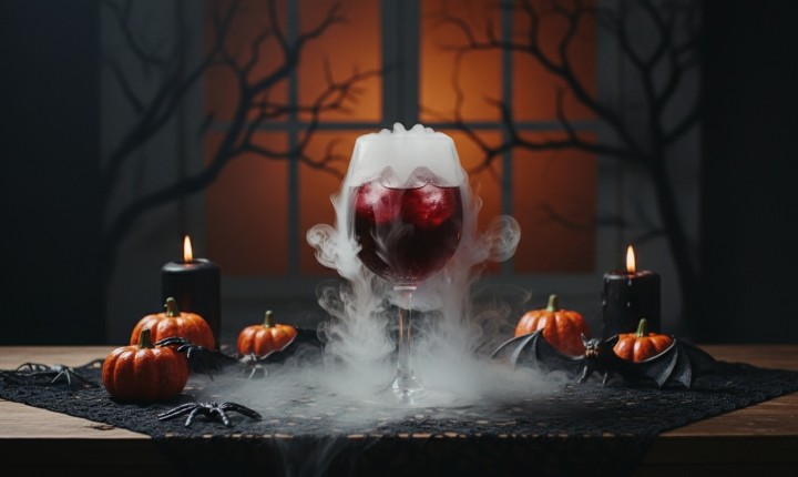 Três drinks com vinho para animar o seu Halloween