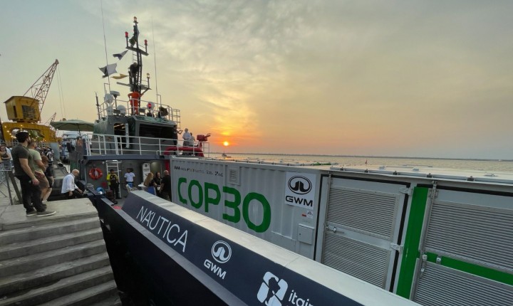 Barco a hidrogênio da GWM estreia na COP30