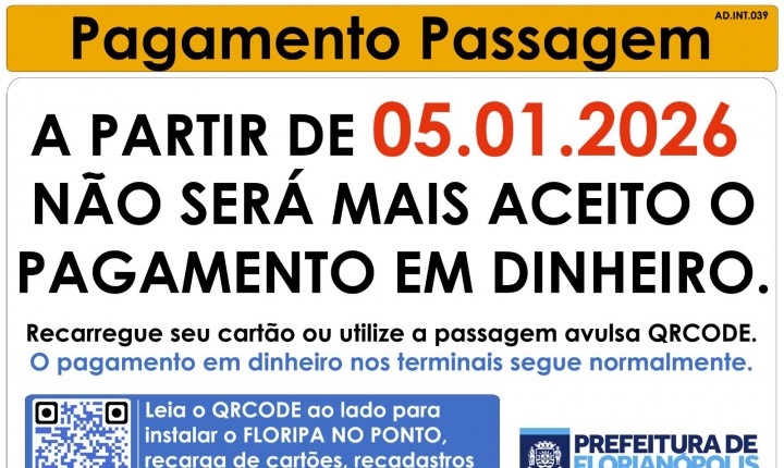 Ônibus deixam de aceitar dinheiro fora dos terminais