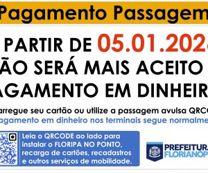Ônibus deixam de aceitar dinheiro fora dos terminais