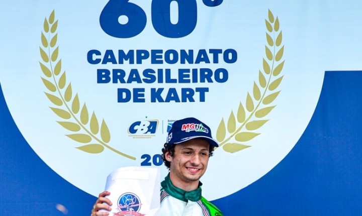 Ibiapina desafia favoritos e assegura vitória histórica no kart