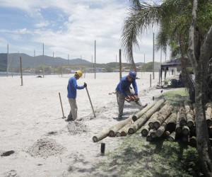 Prainha da Barra recebe melhorias e promete verão revitalizado
