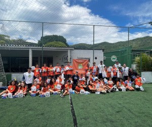 Instituto Guga Kuerten marca fim de ano com união