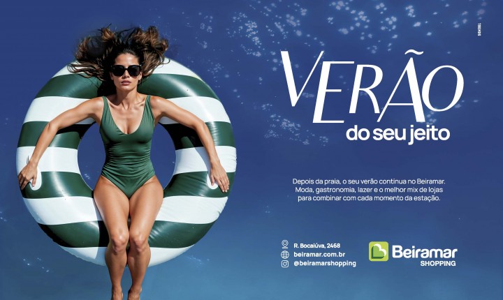 Beiramar Shopping lança campanha de verão em Floripa