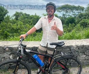 Deputado realiza percursos de bike e visitas a projetos no Litoral Norte 