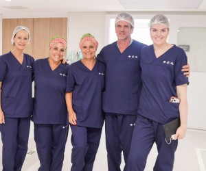 Aurora é o primeiro bebê nascido no  novo Hospital Baía Sul Mulher