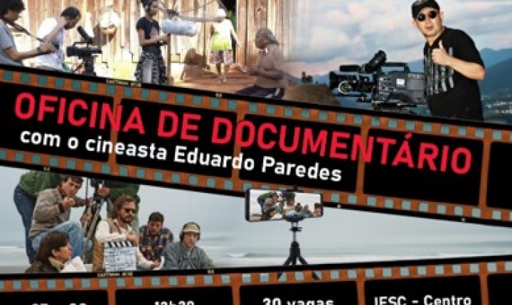Oficina de documentário abre vagas gratuitas em Floripa