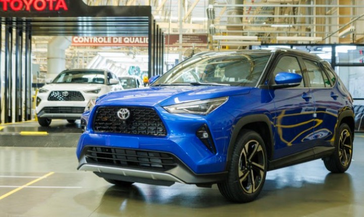Toyota inicia produção do Yaris Cross em Sorocaba
