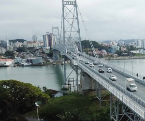 Carnaval muda regra de trânsito na Hercílio Luz