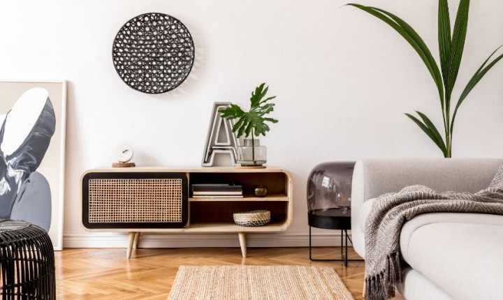 Rack pé palito segue atual e valoriza salas