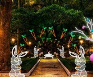 Centro de Floripa ganha Páscoa inédita