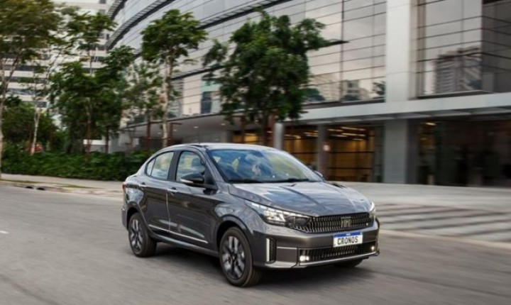 Fiat atinge 500 mil Cronos na América do Sul