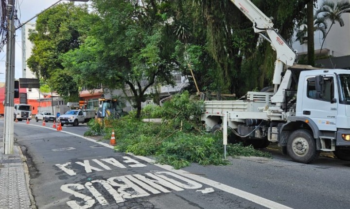 Intervenção na rede elétrica impacta via da Lagoa
