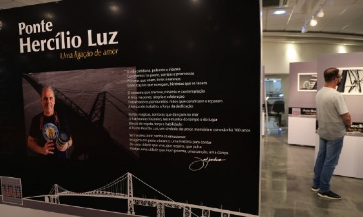 Alesc abre celebrações dos 100 anos da Ponte Hercílio Luz
