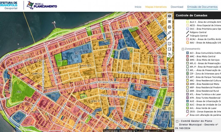 Zoneamento do Colégio Catarinense vira alvo no MP