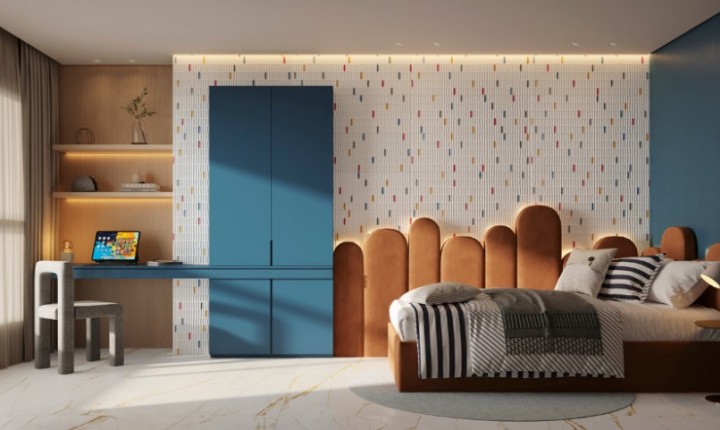 Textura nas paredes vira tendência com 3D