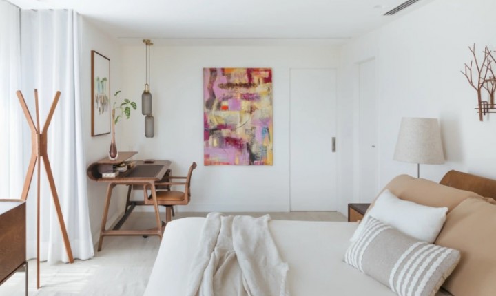 Escrivaninha no quarto vira solução funcional