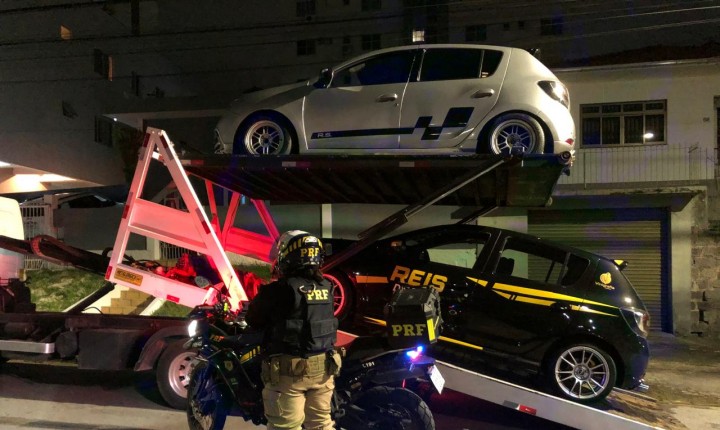 PRF faz perseguição cinematográfica na BR 101, e prende infratores