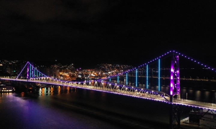 Ponte Hercílio Luz terá bloqueios noturnos