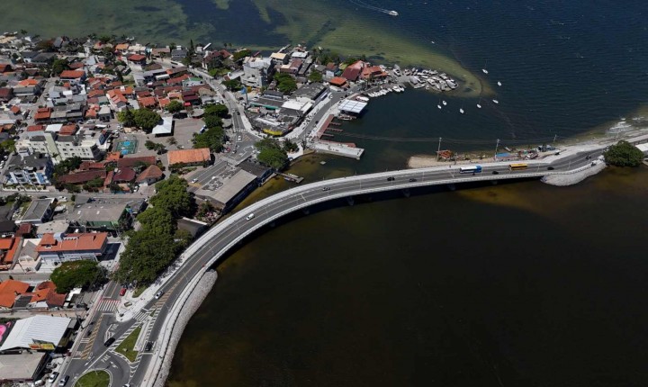 Ponte da Lagoa encurta viagens no Leste
