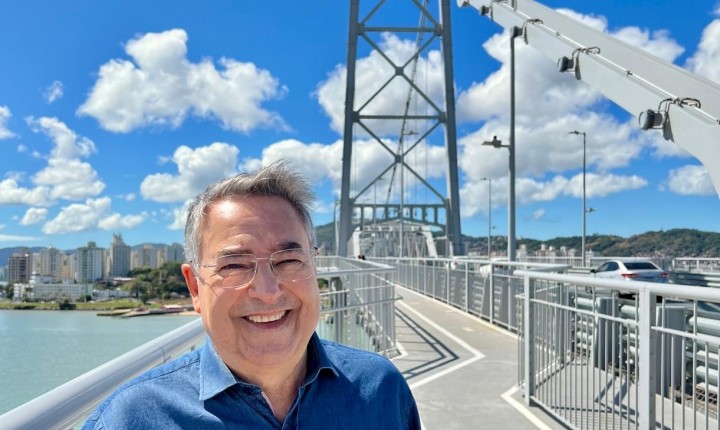 Raimundo Colombo revive bastidores da Hercílio Luz 