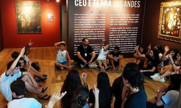 Arte andina inspira oficina inédita em Floripa
