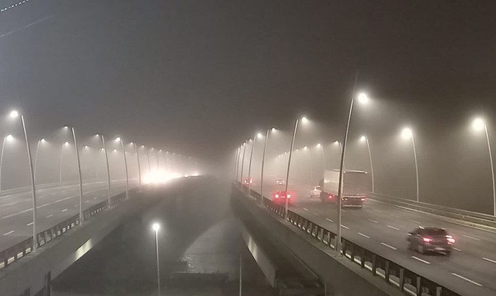 Neblina e nevoeiro são esperados na madrugada e manhã desta quarta-feira, 05/08