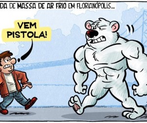 Frio intenso coloca Florianópolis em alerta
