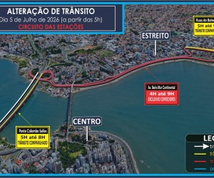 Corrida muda trânsito em Floripa neste domingo