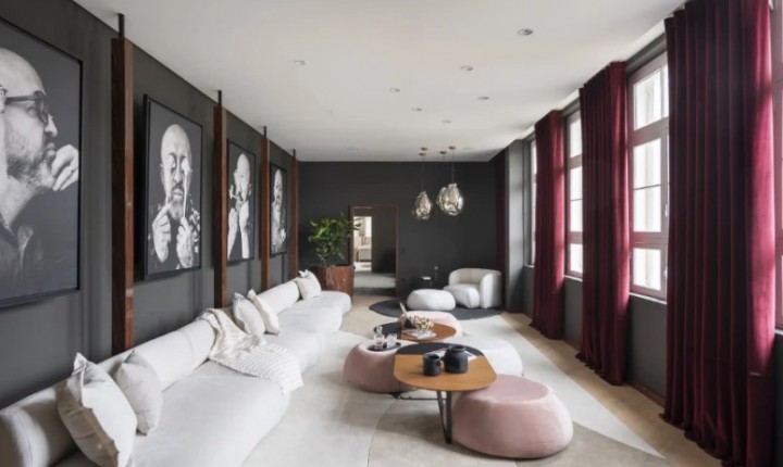 Parede preta ganha espaço na decoração